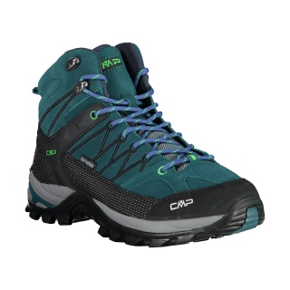 CMP Hiking Shoes Rigel Mid WP (Trekking, waterproof) petrol blue Men